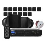 Pack sonido Power Dynamics BSX30B 30W 16 altavoces Amplificador PRM120 Bluetooth