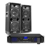 Combo altavoz y amplificador Fenton MAX26 1200 W Bluetooth USB MP3
