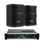 Conjunto altavoces Power Dynamics PDY210 800W RMS XLR Jack Speakon