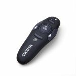 Presentador inalámbrico DICOTA D30933 RF USB 10 m Negro