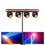 Pack Iluminación BeamZ ShowBar GO Edge con Soporte LS25A Negro
