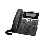 Cisco 7821 IP-Telefon, 2 Leitungen, Silber/Schwarz, Wand/Schreibtisch, LCD-Display