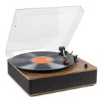 Tocadiscos Fenton RP161 50 W RMS Bluetooth tracción por correa madera