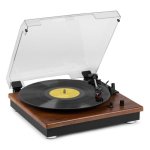 Tocadiscos Audizio RP112L Bluetooth AUX tracción por correa con altavoces