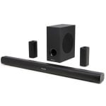 Barra de Sonido Audizio SB100 5.1 160W Bluetooth HDMI ARC Negra Surround