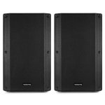 Altavoces pasivos Vonyx VSA15P 2000W RMS 15" ruedas asas resistentes