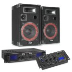 Pack completo DJ Skytec STM3030 SPL700 MAX XEN-3510 700 W Bluetooth USB