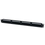 Panel de Parcheo StarTech C6PANEL24 24 Ports Cat6 110 Rack 1U