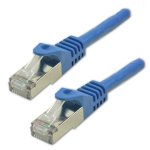Cable de red MCL FCC7BMSHF-1M/B Cat7 S/FTP 1 m azul