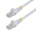 Netzwerkkabel StarTech Cat5e UTP 7 m weiß RJ45 ohne Haken