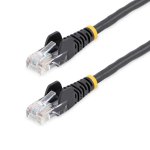 Cavo di rete StarTech Cat5e UTP 5 m Nero con connettori RJ45 Snagless