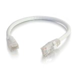 Cable de red Cat6 UTP de 5 m con funda antienganche C2G blanco