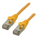 Cable de red MCL Cat6a S/FTP 2 m amarillo