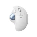 Rato Logitech 910-006438 Trackball Bluetooth 2000 DPI Branco Ergonómico
