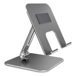 Support de bureau pour smartphone DLH DY-DU5215 Alu Argent