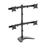 Eaton DDR1327MQ Supporto Monitor Scrivania 4 Schermi 13 a 27" VESA 75x75 a 100x100 Max 32Kg