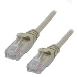 Cavo di rete MCL UTP6-1M Cat6 U/UTP 1 m Grigio