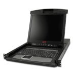 Consola de rack APC AP5816 17" LCD USB con conmutador KVM integrado