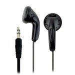 Auriculares MCL CSQ-EC avec câble jack 3,5 mm intra-auriculaires noirs