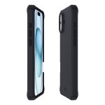 Funda para móvil Mobilis 066074 Cover Polymer Schwarz Antibakteriell für iPhone 16