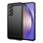 Funda DLH DY-PS5295 Silicone Noire Résistante aux Rayures pour Samsung Galaxy A35