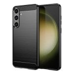 Funda para móvil DLH DY-PS5429 Cover Silicona Negra Carbono para Galaxy S25 FE
