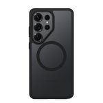 Coque OtterBox React Magnets noire pour Galaxy S26 Ultra résistante bords texturés