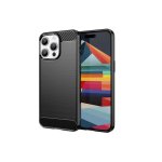 Funda para móvil DLH DY-PS5161 Cover Silicona Negra para iPhone 15 Pro