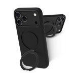 Handyhülle dbramante1928 Roskilde MS Kick ICON Schwarz mit Ständer für iPhone 17 Pro Max