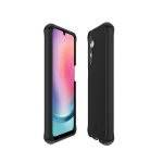 Funda para móvil Mobilis 066059 Cover resistente antibacteriana negra para Galaxy A25