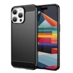 Funda para móvil DLH DY-PS5306 Cover silicona negra para iPhone 16 Pro