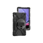 Funda DLH pour Samsung Galaxy Tab S9 11" Noir avec Support de Bureau