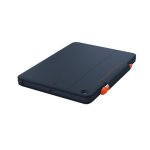 Teclado Logitech Rugged Combo 3 Touch para iPad AZERTY Francés Azul