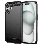 Funda para móvil DLH DY-PS5304 Cover Silicona Negra para iPhone 16