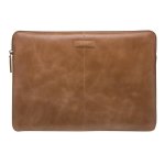 Funda para portátil dbramante1928 Skagen Pro, 14", cuero full-grain, cierre zipper