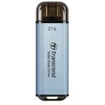 Disque Dur Transcend ESD300 2TB SSD USB 3.2 Gen 2x2 1050MB/s Bleu