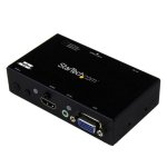 StarTech VS221VGA2HD 2x1 VGA und HDMI zu HDMI Switch mit automatischer Konvertierung