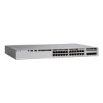 Commutateur Cisco Catalyst 9200L-24PXG-4X-E Gestioné L3 PoE+ 24 Ports