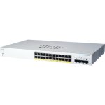 Conmutador Cisco CBS220-24P-4G Gestionado L2 24 Puertos Gigabit Ethernet PoE 4 SFP 1G