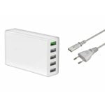 Ladegerät DLH DY-AU4940 5 USB-Ports Quick Charge 3.0 50W
