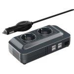 Inversor de courant DLH DY-SU4700 200W 12V vers 220V avec 4 ports USB