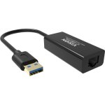 Tarjeta de red Vision TC-USBETH/BL USB Ethernet 10/100 Mbps negra