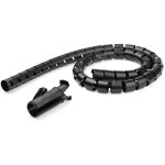 Organizador de Cables en Espiral StarTech 45mm x 2,5m Negro
