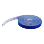 Kabelhalter Einstellbar StarTech.com 15,2 m Blau Klettverschluss