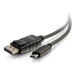 Cavo adattatore USB-C a DisplayPort C2G 1,8 m 4K 30 Hz nero