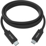 Cable USB-C a USB-C Vision TC 1MUSBC/BL 1 m USB 3.2 Gen 1 5 Gbit/s Negro