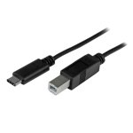 Câble USB B vers USB C 1 m DLH DY-TU5177B USB 2.0 Noir