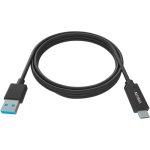 Cable USB Vision TC 2MUSBCA/BL 2 m USB A a USB C USB 3.2 Gen 1 Negro