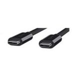 Cable USB-C à USB-C DLH DY-TU3925B 1,8 m USB 2.0 Noir