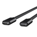 Câble USB-C à USB-C DLH DY-TU2704B 1 m USB 2.0 Noir